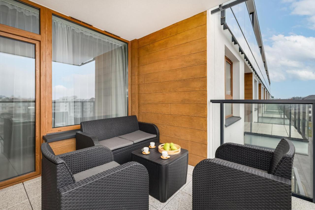 Bel Mare Apartments With Balcony By Rent Like Home ミエンジズドロイェ エクステリア 写真